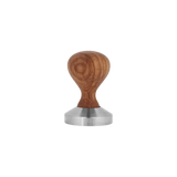 Nightjar Stainless Steel Tamper – Wood Handle, Heavyweight Precision