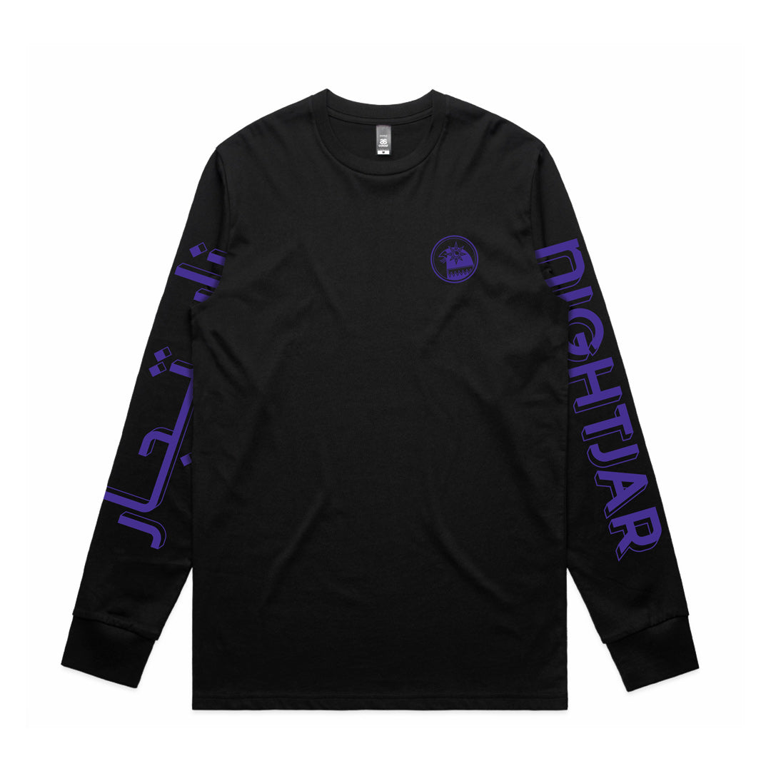 Nightjar Star LS Tee (Black)
