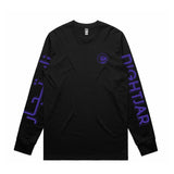 Nightjar Star LS Tee (Black)