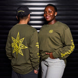 Nightjar Star LS Tee (Army)