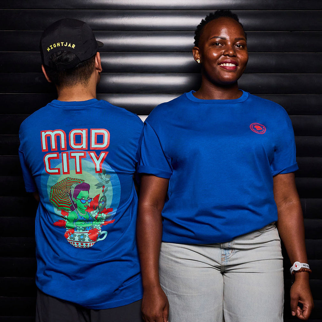 Mad City Tee (Bright Royal Blue)