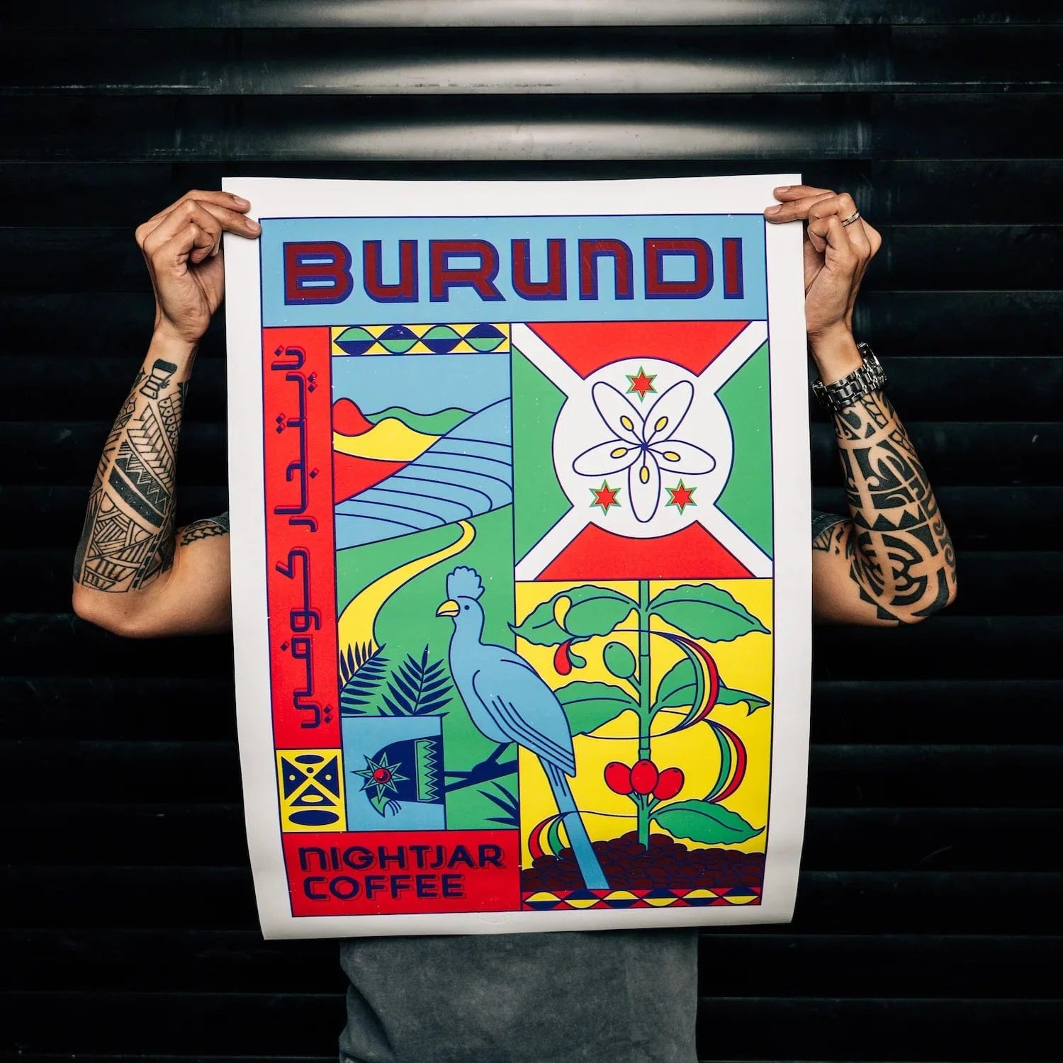 Origin Series Poster | Burundi - Nightjar Coffee Roasters