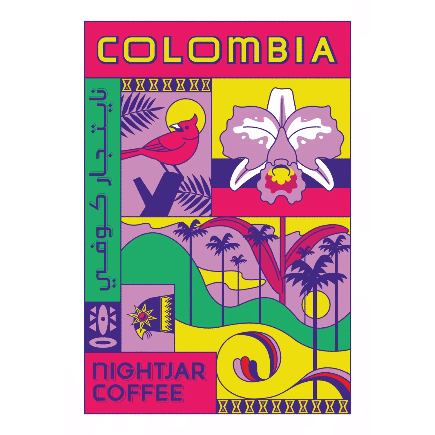 Origin Series Poster | Colombia - Nightjar Coffee Roasters