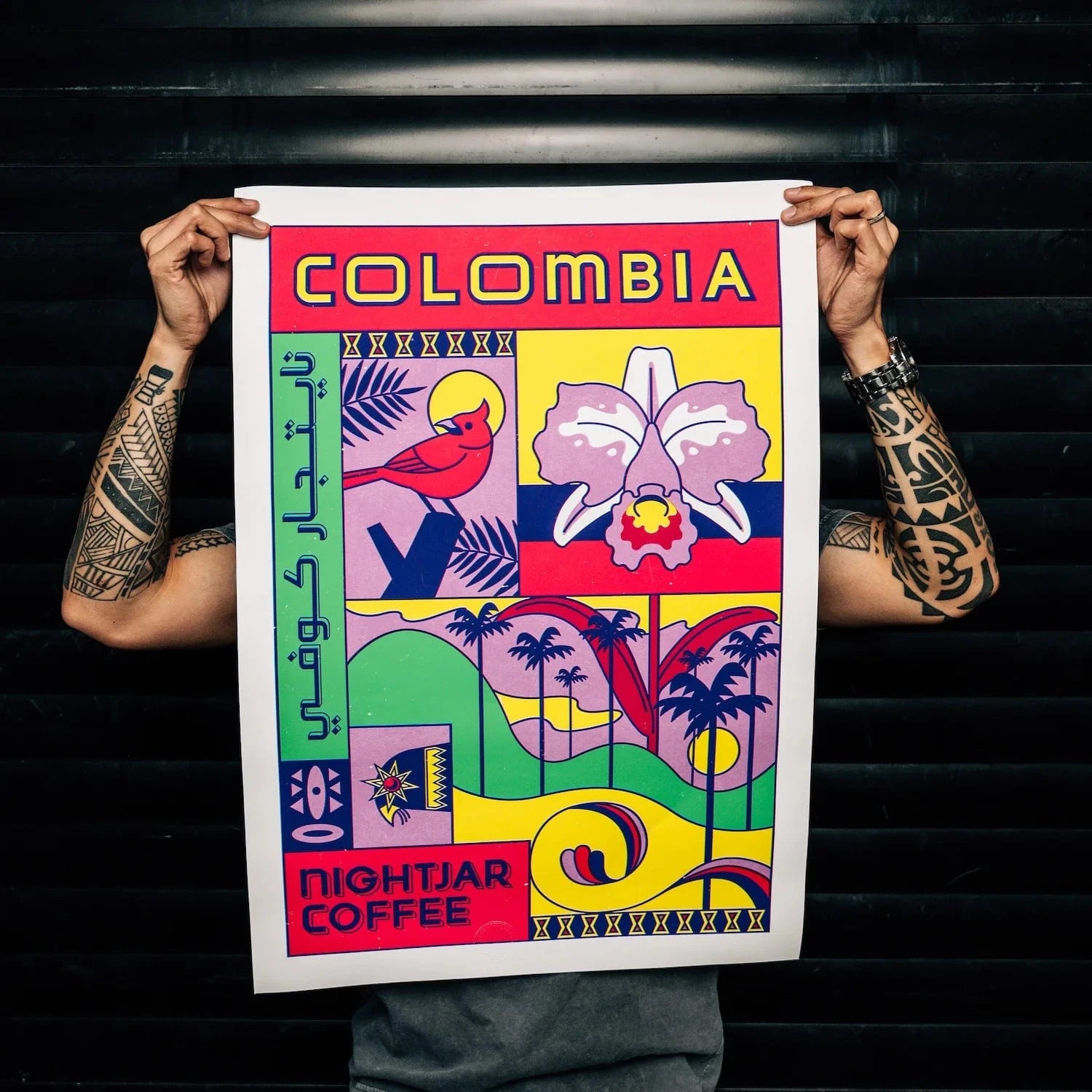 Origin Series Poster | Colombia - Nightjar Coffee Roasters