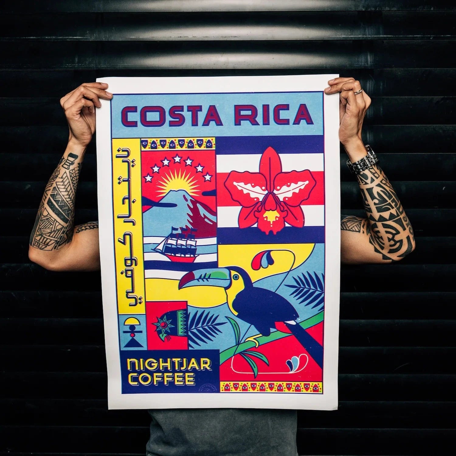 Origin Series Poster | Costa Rica - Nightjar Coffee Roasters