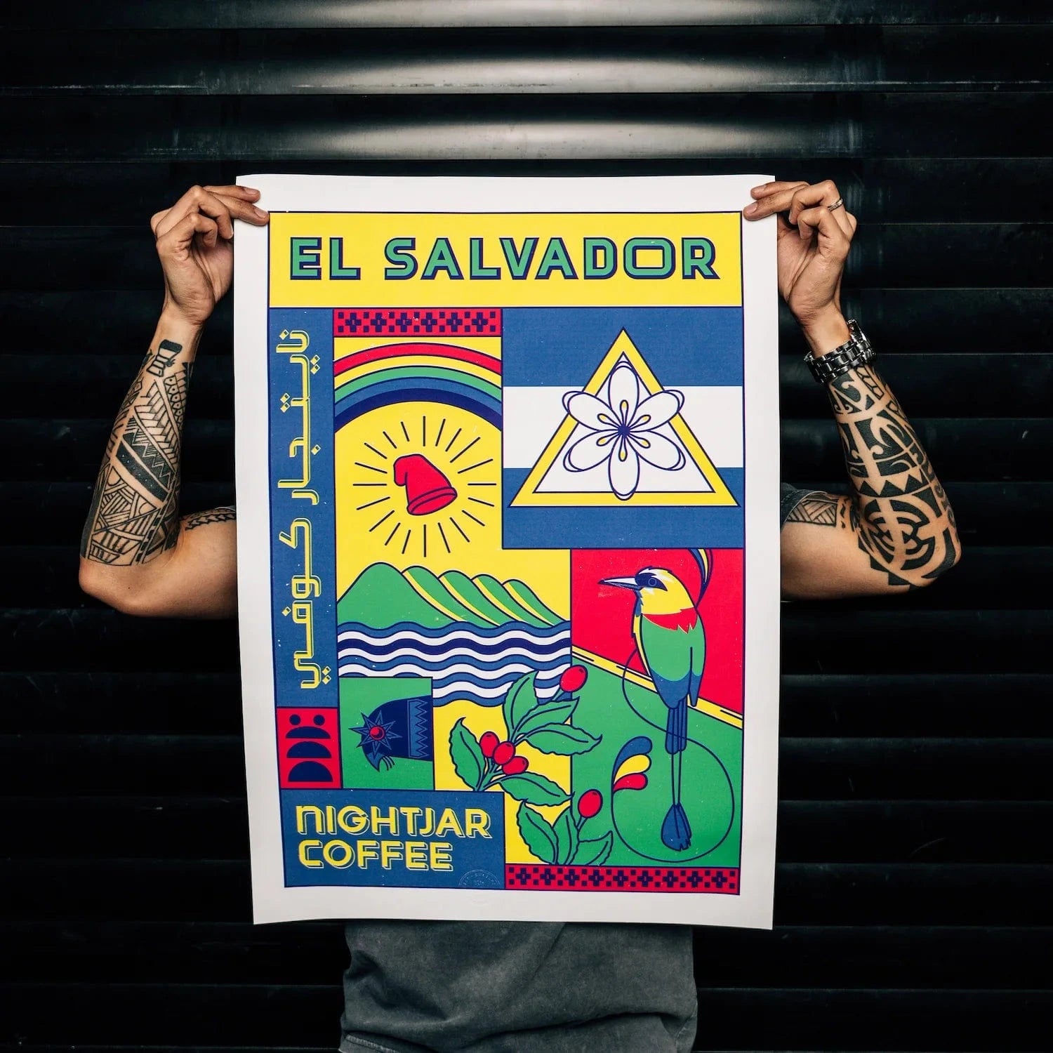 Origin Series Poster | El Salvador - Nightjar Coffee Roasters