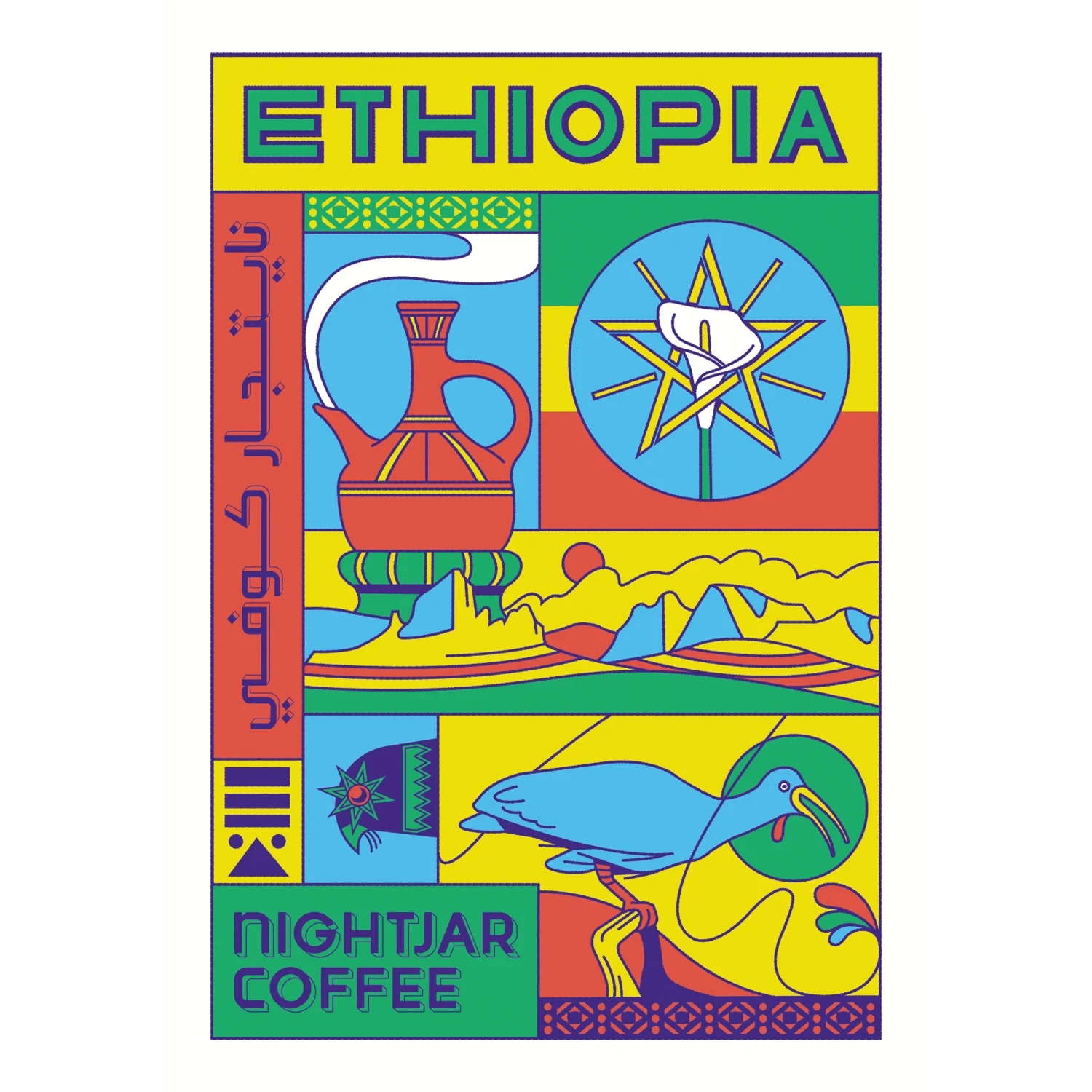 Origin Series Poster | Ethiopia - Nightjar Coffee Roasters
