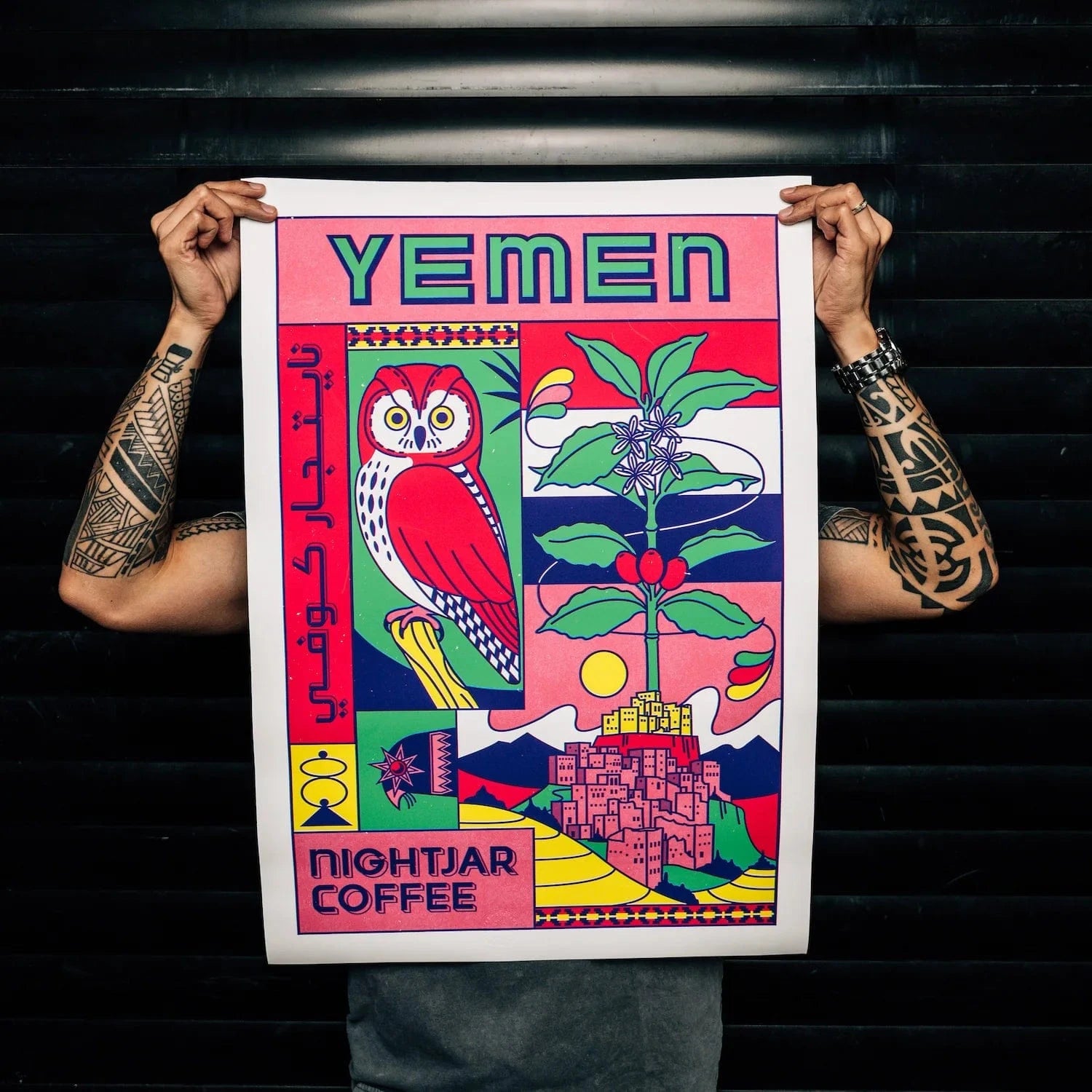 Origin Series Poster | Yemen - Nightjar Coffee Roasters